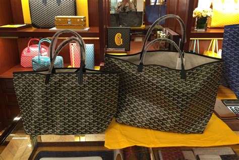 goyard black st louis pm|Goyard st louis tote sizes.